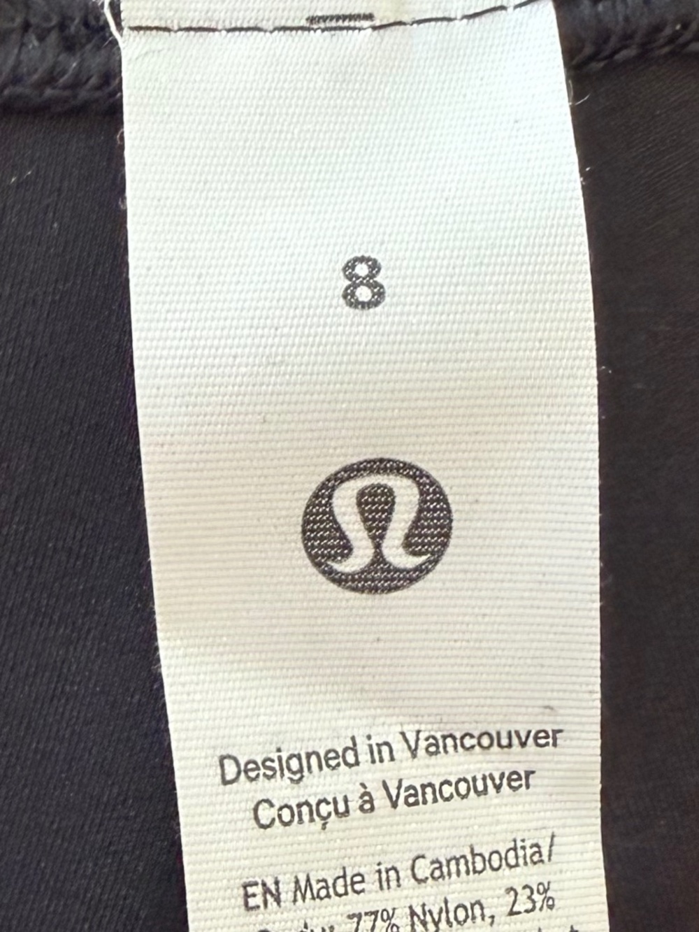 NWOT lululemon Wunder Train No Line Legging 25" size 8 - Picture 3 of 4